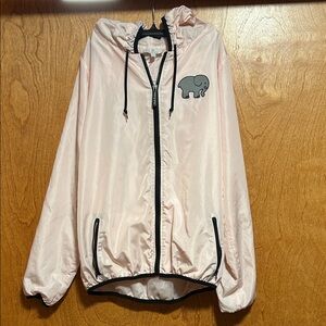 Ivory Ella Pink Windbreaker Jacket